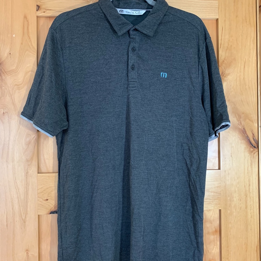 Travis Mathew Men's Polo- L